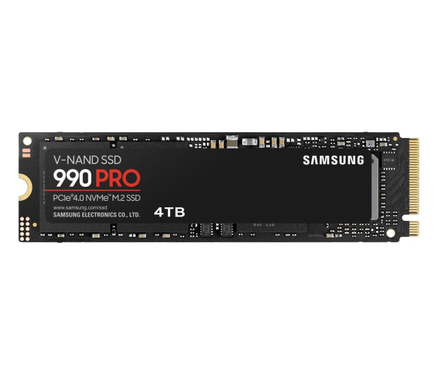 SAMSUNG 990 PRO 4TB PCIe 4.0 M.2 NVMe MZ-V9P4T0BW - 1186370 - zdjęcie